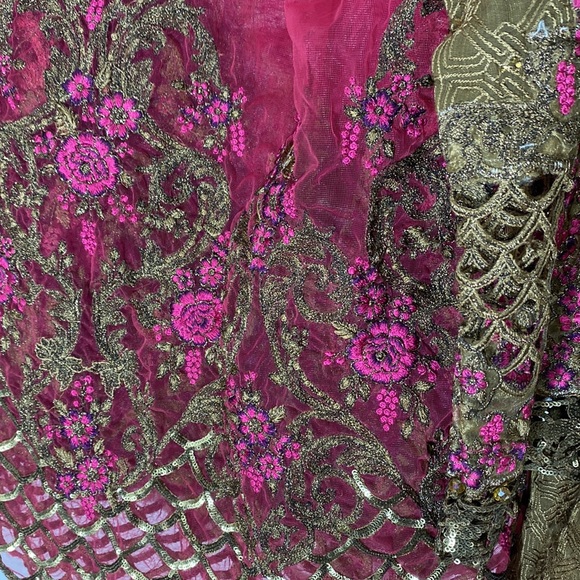 LIKE NEW Inspired by MARIA B. Shalwar Kameez - Picture 5 of 9